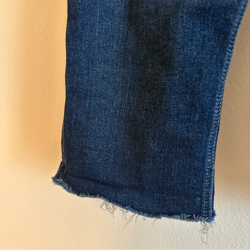 Judy Blue Dark Cropped Black Blue Jeans - Picture 7 of 9